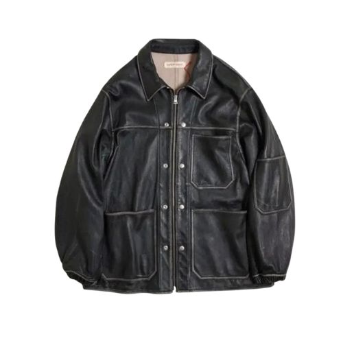 アンセルム/barbell object LEATHER COVERALLの買取相場価格