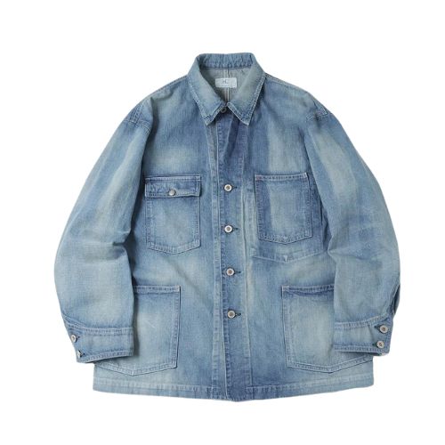 ヘリル/Nep denim Coverall jacketの買取相場価格