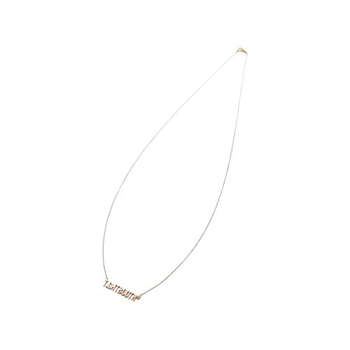 タイトブース/LOGO NECKLACE 14Kの買取相場価格